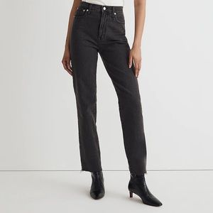Madewell The Perfect Vintage Straight Jean in Lunar Wash